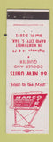 Matchbook Cover - Marco Motel Rapid City SD
