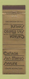Matchbook Cover - Canada San Mateo Skyline College CA