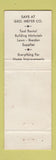 Matchbook Cover - Geo Meyer Hardware Madeira OH WEAR