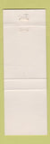 Matchbook Cover - Horse Sense Company Santa Monica CA BLUE