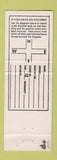 Matchbook Cover - Dick Lange Western Insurance Casper WY