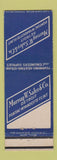 Matchbook Cover - Murray Sales Plumbing Heating Supply Detroit MI PRINTING ERROR