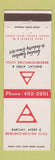 Matchbook Cover - Barclay Ayers Bertsch Industry Supply Grand Rapids MI