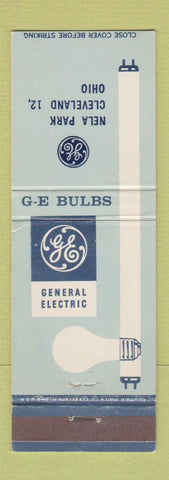 Matchbook Cover - GE Light Bulbs Cleveland OH
