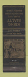 Matchbook Cover - Kring Real Estate Denver Colorado