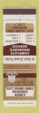 Matchbook Cover - East Grand Forks Insurance Agency MN