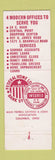 Matchbook Cover - Main Federal Savings and Loan Columbus OH