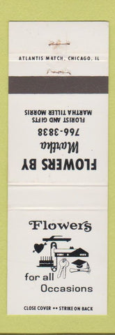 Matchbook Cover - Flowers by Martha Tiller Morris Panola TX