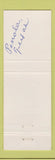 Matchbook Cover - Flowers by Martha Tiller Morris Panola TX