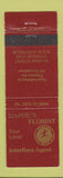 Matchbook Cover - Daphe's Florist FTD Lithgow Australia NSW
