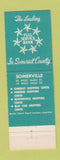 Matchbook Cover - Somerset Trust Christmas Somerville
