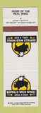 Matchbook Cover - Buffalo Wild Wings restaurants