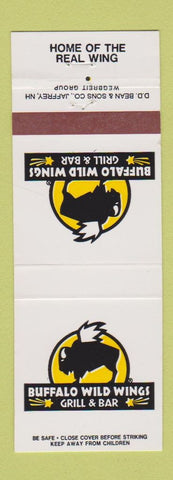 Matchbook Cover - Buffalo Wild Wings restaurants