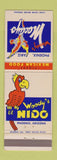 Matchbook Cover - Woody's Macayo Phoenix AZ Mexican Food