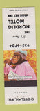 Matchbook Cover - Nordlig Motel Chewelah WA monkey