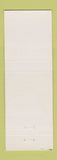 Matchbook Cover - Klondike Motel Republic WA monkey