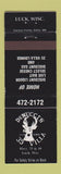 Matchbook Cover - DeNucci's 35 Villa Luck WI Elk