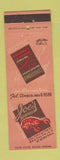 Matchbook Cover - Joe's Restaurant lobster Brooklyn NY