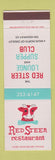 Matchbook Cover - Red Steer Restaurant Greeley Colorado