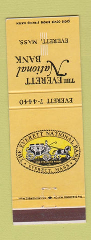 Matchbook Cover - Everett National Bank MA