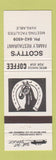 Matchbook Cover - Scotty's Family Restaurant Canada horse WEAR