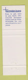 Matchbook Cover - Royal Bank Canada 100 Years