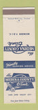 Matchbook Cover - Medina County Bank Lodi Valley City OH