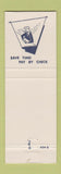 Matchbook Cover - Medina County Bank Lodi Valley City OH