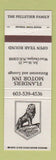 Matchbook Cover - Flanders Motor Inn West Ossipee NH lion