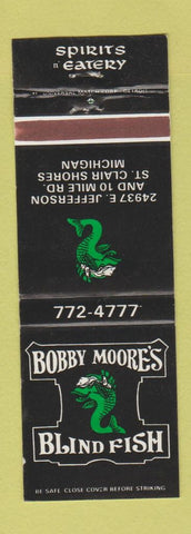 Matchbook Cover - Bobby Moore's Blind Fish St Clair Shores MI