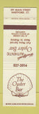 Matchbook Cover - The Oyster Bar Hartford CT