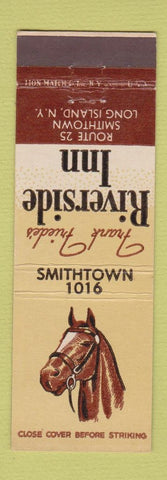 Matchbook Cover - Frank Friede's Riverside Inn Smithtown LI Long Island NY