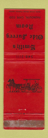 Matchbook Cover - Smith's Olde Surrey Room Falmouth MA WORN