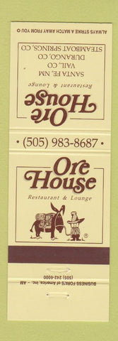 Matchbook Cover - Ore House Vail Durango Steamboat Springs Colorado Santa Fe NM