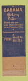 Matchbook Cover - Bahama Restaurant Miami FL