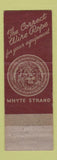 Matchbook Cover - Macwhyte Wire Rope Los Angeles CA 1947