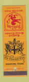 Matchbook Cover - Red Lion Churchill Club Houston TX