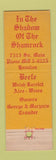 Matchbook Cover - Red Lion Churchill Club Houston TX