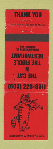 Matchbook Cover - Cat n The Fiddle Restaurant Concord NH WEAR