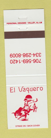 Matchbook Cover - El Vaquero