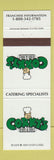 Matchbook Cover - Corky's Ribs BBQ pig CHAIN