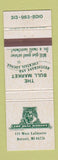 Matchbook Cover - The Bull Market Restaurant Detroit MI