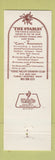 Matchbook Cover - Tubac Valley Country Club Tubac AZ bull matador