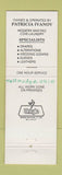 Matchbook Cover - Steve's Dry Cleaners Laundry Bull Tallmadge OH