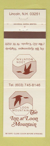 Matchbook Cover - Loon Mountain Inn Lincoln NH