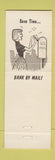 Matchbook Cover - Farmers and Savings Bank Loudonville Perrysville OH piggy bank