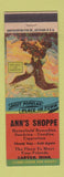 Matchbook Cover - Ann's Shoppe Carver MN