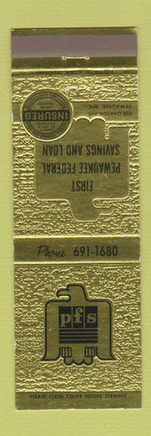 Matchbook Cover - First Pewaukee Federal Savings WI