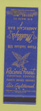 Matchbook Cover - Mully's American Bar Racine WI WORN