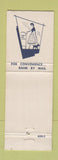 Matchbook Cover - Medina County Bank Lodi Valley City OH